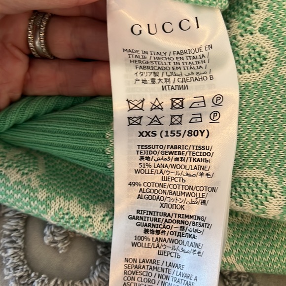 SOLD! NWT AND Box Gucci long sleeve GG Logo Sweater - special edition! PERFECT - Picture 9 of 9